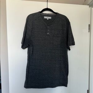PD&C Gray Short Sleeve Tee Casual Comfort